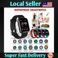 Local Seller 116 Plus Smart Watch Jam Tangan Bluetooth Waterproof Sport Watch Smartwatch Heart Rate 