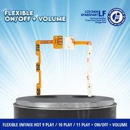 Flexible On Off + Volume Infinix Hot 9 Play / X680B