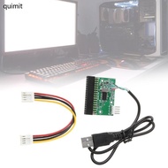 QUIM 3 5inch Floppy Drive Connector 34Pin 34P to USB Cable Adapter PCB Board with Power Cable USB To
