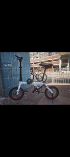 風行白色摺車 14吋 7kg