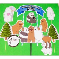 WE BARE BEARS TOPPER