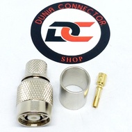 DC99 RP TNC MALE CONNECTOR LMR400 CRIMPING TWN
