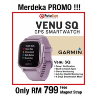 GARMIN VENU SQ (square) GPS smartwatch 1 year Garmin Malaysia Warranty