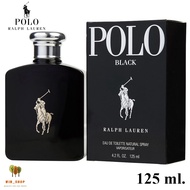 Ralph Lauren Polo Black for Men EDT 125ml. พร้อมกล่องซีล น้ำหอมแท้