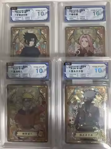 Kayou Naruto card T4W6 SP 10.0 grade Card SET