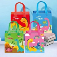 Non-woven Gift Packaging Bag Cartoon Dinosaur Portable Gift Bag School Kindergarten Children's Day Candy Packaging Bag