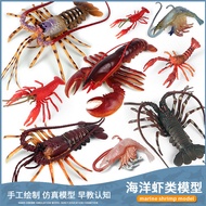 Simulation Solid Big Lobster Model Sea Life Animal Toy Boston Australian Lobster Ornaments
