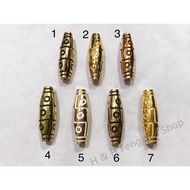 Fengshui high quality 9 eye Dzi bead