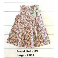 LF3 Kids cotton dress [Malaysia Ready Stock]