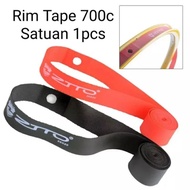 1Pc Black Rim Tape 700C for Road Bike Accessories