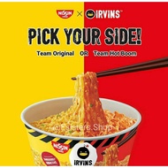 IRVIN Salted Egg Noodles Nissin (SINGAPORE) / NISSIN X IRVIN'S Salted Egg Noodle Spicy & Original 10
