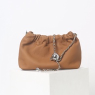New Togo top layer cowhide bag with folds chain bag