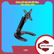 Vesa monitor stand 50mm 75mm 100mm, mobile monitor stand, 10-27inch desktop monitor CD2