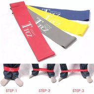 FREE SHIPPING RESISTENCE BAND EXCERCISE LOOP RUBBER STRECHT FOR FITNESS GYM YOGA PILATES