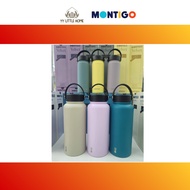 Montigo Ace Bottle Mega(950ml/32oz)Medium(530ml/18oz)-Durable Stainless Steel,Temperature Retention,