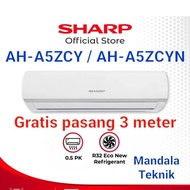 sale AC SHARP 1/2 PK AH-A 5UCYN LOW WATT 1/2PK 0,5 PK 0,5PK 0.5 PK