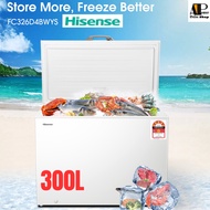 HISENSE FC326D4BWYS Chest Freezer 300L Penyejuk Beku 冷藏柜