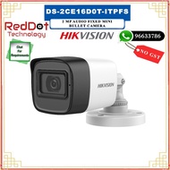 HIKVISION DS-2CE16D0T-ITPFS 2 MP Audio Fixed Mini Bullet Camera