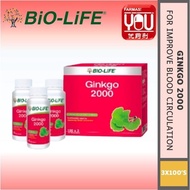 [YOU PHARMACY]BIO-LIFE GINKGO 2000 3X100'S