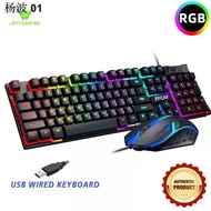 ◈STX 540 Gaming Keyboard And Mouse Headset Set With Mouse Pad RGB Combo (4 in 1) RGB Keyboard Mouse