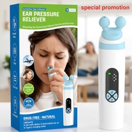 [SG Stock] Ear Pressure Reliever Eustachian Tube Unblocker Airplane Ear Pain & Tinnitus Drug-Free