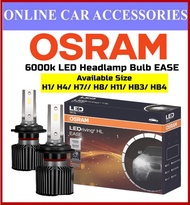 OSRAM 6000k LED Headlight Ease Car LED Bulb H1, H4, H7, H11, HB3/4, HIR2