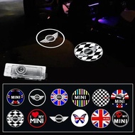 2pcs Car Led Door Light Logo Projector Accessories For Mini Cooper One JCW F54 F55 F56 F57 F60 R50 R