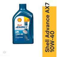 SHELL ADVANCE AX7 10W-40 / 15W-50 / SCOOTER