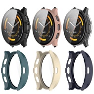 Hard Shell Glass Screen Protector Film Frame Case For Garmin Venu 3/3s Smart Watch  Protective Cover Accessories for Garmin Venu 3S