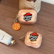 IMD Creative Pizza FOR AIRPODS 4 ANC PRO 3 1/2 Wavy Silicone Earphone Cover Casing Protective Case