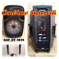 WIRELESS dat dt1511 eco dat dt 1511 eco ORIGINAL SPEAKER AKTIF 15 INCH