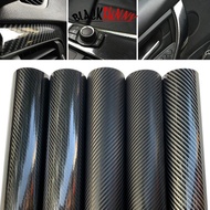 BLACKFUNNY 3D 4D 5D 6D 9D Carbon Fiber Car Sticker Vinyl Self Adhesive Protection Waterproof Sticker