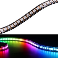 WS2812B Led Strip 1-2m 144 pixels/leds/m Smart 5050 RGB led Strip light,Black/White PCB,WS2812 IC;IP