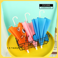 PAYUNG ANAK KARAKTER LUCU KOREA PEREMPUAN UMBRELLA KIDS LAKI LAKI MOTIF KUCING CAT UNIK IMPORT