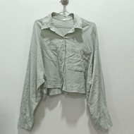 Striped Shirt Pastel Green Cover Shape IU Label