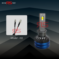 RS Racing Sport 100W S6 Headlight 2PCS 6000K White LED Foglight Spotlight Bulb Fan Canbus HID H1 H3 