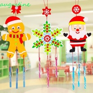 AUGUSTINE Wind Chimes Handmade 3D Hangings Stickers Ornaments Xmas Gifts Christmas Toys