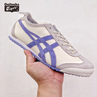 Onitsuka Tiger Shoes Outdoor Sports Shoes Running Jogging Shoes Low Top Casual Leather Soft Soles Comfortable Light Breathable Walking Shoes