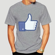 Men Short Sleeve Tshirt Facebook Like Logo T Shirt T-Shirt 2875X