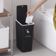 10/15L Dustbin Rubbish Garbage Bins Kitchen Trash Waste Can Bucket Tong Sampah Besar Bertutup Dapur
