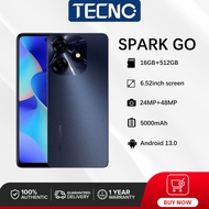 Tecno SPARK GO 2024 Cellphone 5G cheap Android 13.0 phone 6.8inch new brand Full Screen original RAM 8GB + 512GB ROM cheap phone original on sale HD legal Phones 24MP+48MP smartphone