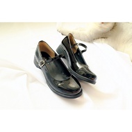 Plus Size Soft Cowhide Leather JK Shoes - Princess Style School & Work Uniform