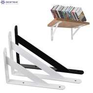 [bestshe] 2 x Metal Shelf Bracket L Shape Thickened Corner Brace Shelf Right Angle Bracket
