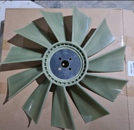 ใบพัด ใบพัดลม หม้อน้ำ 11ก้าน รถแม็คโคร โคมัตสุ ยันมาร์ เครื่อง 4TNV94 (2แบบ)