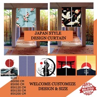 Japanese Style Door Curtain Fabric Partition Curtain NEXSS