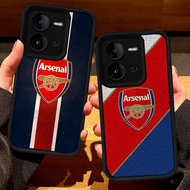 S130 A-Arsenal-FC Casing for VIVO Y200 Y33 V23E Y51A Y51 Y53s Y75 V25 Y31 V50 Lite V25E V23 Y51S 5G 