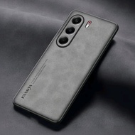 Lambskin Leather Case for Realme GT 7 | GT7 Slim Cover Casing