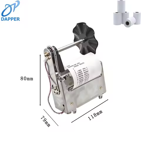 80mm Kiosk Printer for Vending Machine Embedded Thermal Receipt Printer with RS232 Interface 3 Inch 