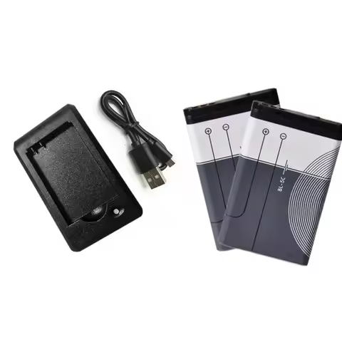 New BL-5C 1020mAh Mobile Phone Battery For Nokia BL-5C 1100 6600 6230 1108 1112 1200 n70 n91 N-Gage 