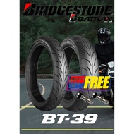 TYRE BRIDGESTONE BATTLAX BT39 80/90-17 , 90/80-17,100/80-17 ,110/70-17, 120/70-17 , 130/70-17, 140/7